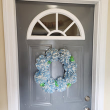 Load image into Gallery viewer, New England Hydrangea Wreath