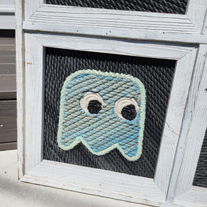 Pac-Man Rope Art