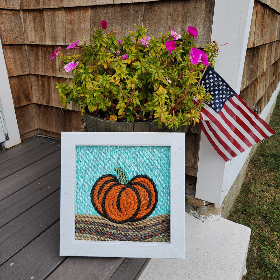 12x12in Harborside Pumpkin No.4