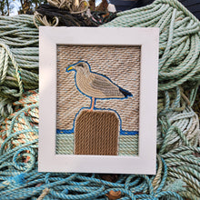 Load image into Gallery viewer, 16x20in Harborside Seagull
