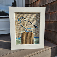 Load image into Gallery viewer, 16x20in Harborside Seagull

