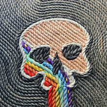 Load image into Gallery viewer, 16x20in Rainbow Skull
