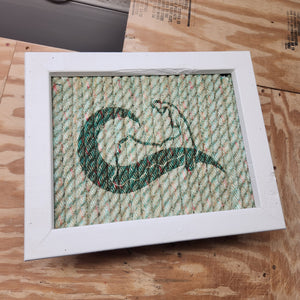 11x14in Laser Etched Cape Cod Wave