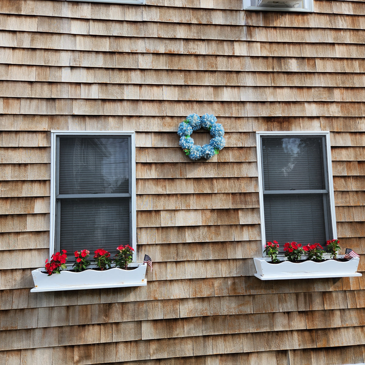 New England Hydrangea Wreath – Harborside Rope Works