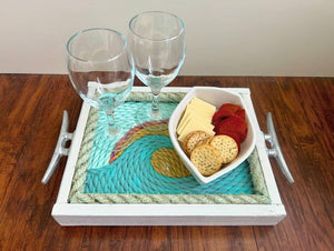 8x12in Sunrise Serving Tray
