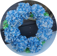 Load image into Gallery viewer, New England Hydrangea Wreath
