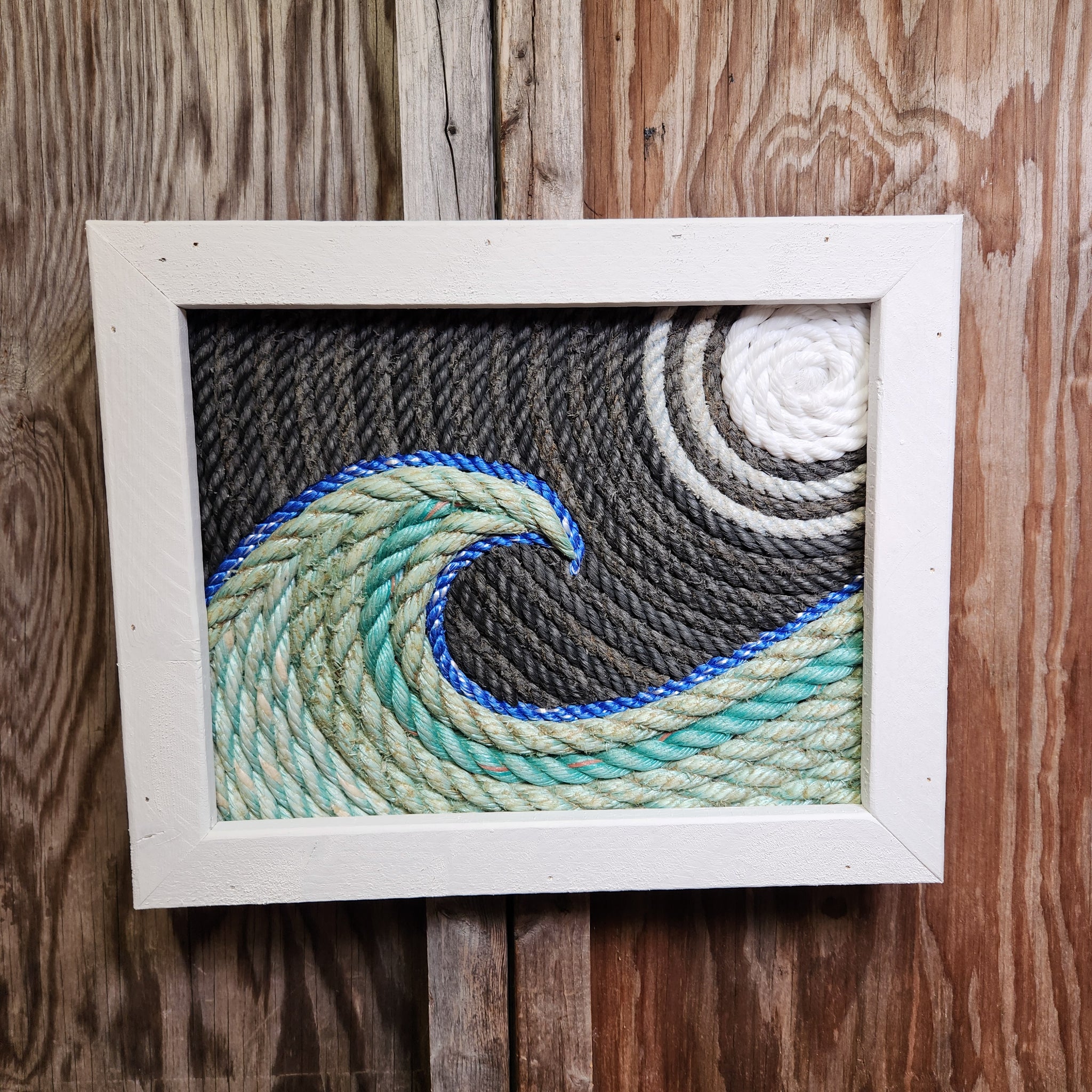 11x14in Winters Moon – Harborside Rope Works