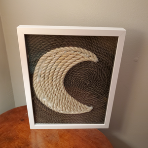 Recycled Lobster Rope Moon