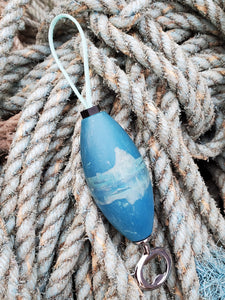 Nautical Blue Harborside Bottle Opener with Lanyard