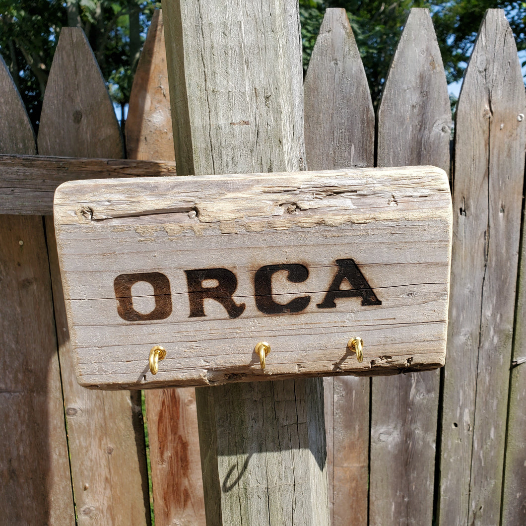 ORCA Driftwood Key Holder