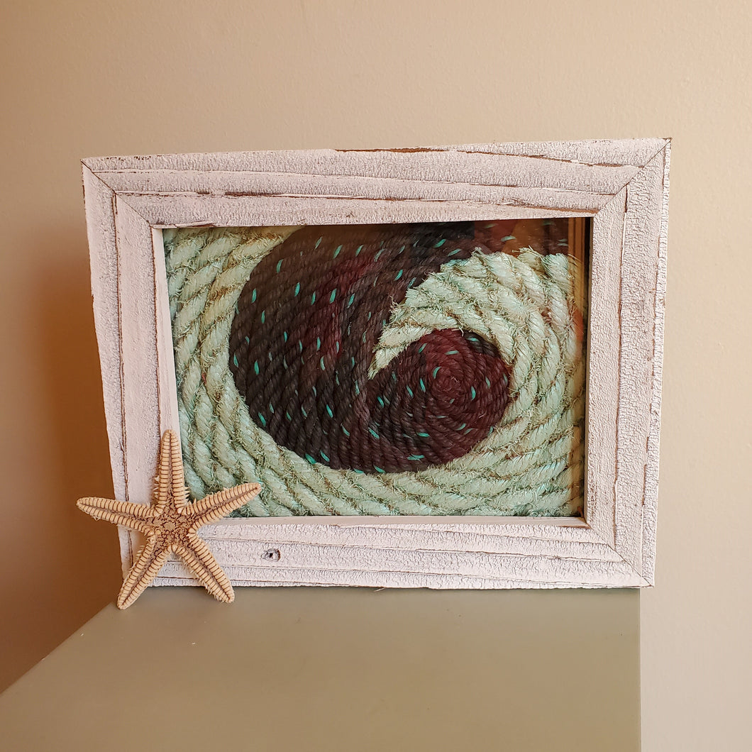 8x12in Midnight Curl